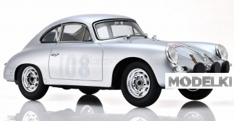 1:18 PORSCHE 356 BT5 1600GS Carrera GT Coupe №108 Winner Rally Tour de Ccorse (1960) Herbert Linge - Paul Ernst Strahle - 18S1204
