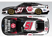 1:64 Ford Mustang #51 Harrison Burton *Morton Buildings*, black/white/red 2025 - C512565MRTHB