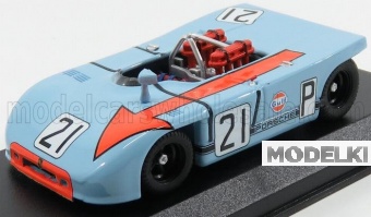 1:43 PORSCHE 908/03 №21 1000km Nurburgring (1970) Rodriguez - Kinnunen, Light Blue Orange - 9684