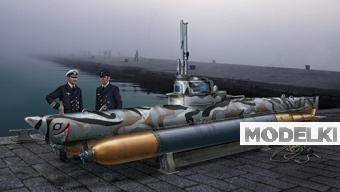 1:35 Сборная модель Biber Midget Submarine - 5609