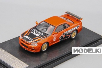 1:64 Nissan Skyline GTR (BNR34) V-Spec II - SW034