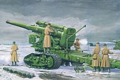 1:35 Сборная модель 203 мм гаубица Б-4 мод.1931 г. - 02307