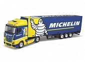 1:43 MERCEDES-BENZ Actros Gigaspece *MICHELIN*, blue / yellow - 18-31480