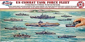 1:1200 Сборная модель US Navy Task Force Set 12 Different Ships - AMCR6300