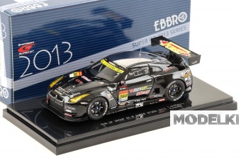 1:43 NISSAN GT-R Super GT300 Run up Group GT-R #360 Shirasaka/ Tanaka (2013), черный - 44942