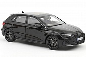 1:18 AUDI RS3 Sportback III (8Y) (2025), Myth Black - 188388