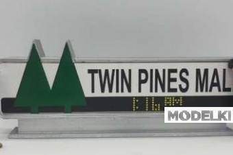 1:43 Назад в будущее: Вывеска торгового центра Twin Pines Mall Без фигурок - CTLEBTF1-1