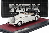 1:43 MAYBACH Zeppelin Ds8 Cabriolet Open (1934), White - MX41301-012