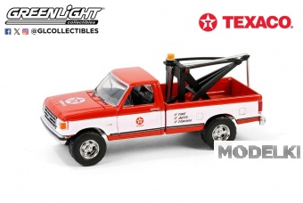 1:64 FORD F-250 эвакуатор 'Texaco' (1988), Red/White - 41165D