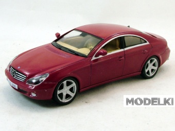 1:43 MERCEDES-BENZ CLS, Суперкары 72, бордовый - SUP072