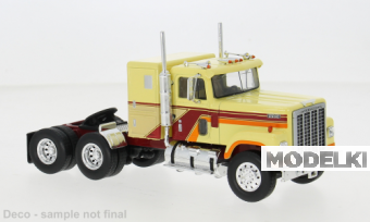 1:43 INTERNATIONAL Transtar 4300 седельный тягач (1980), Yellow/Red/Orange - TR217