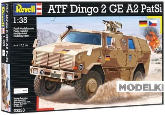 1:35 Сборная модель Немецкий бронеавтомобиль ATF 'Dingo 2A2' - 03233