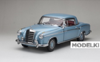 1:18 MERCEDES-BENZ 220 SE Coupé W180 (1958), голубой металлик - 3592