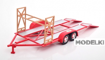1:18 SONSTIGES Car Trailer, rot/braun - 18963