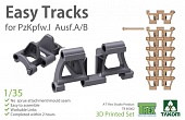 1:35 Сборная модель Pz. Kpfw. I Ausf. A/B Late Type Tracks - 85002