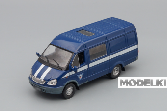 1:43 Горький 2705 Спецсвязь, Автомобиль на службе 19, синий - ANS019-X5