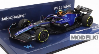1:43 WILLIAMS F1 Fw44 Team Williams Racing №6 Miami Gp (2022) Nicholas Latifi, Blue - 417220506