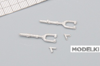1:48 Miles M.14 Magister Undercarriage Legs (No Spats) - AEV206
