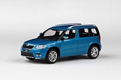 1:43 SKODA Yeti FL (2013), Modrá Metalíza - 031LJ