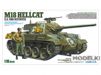 1:35 Сборная модель Американская противотанковая САУ M18 Hellcat - 35376