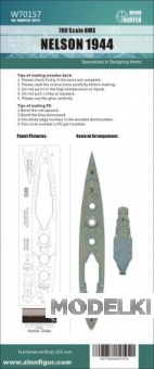 1:700 Набор деталей HMS NELSON 1944 FOR TRUMPETER 06717 - W70157