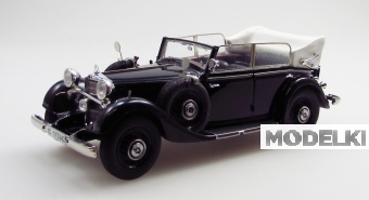 1:43 MERCEDES-BENZ 290 W18 cabriolet D top down (1933), black - EMEU43043H