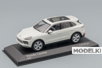 1:43 PORSCHE CAYENNE - 2017 - WHITE - 410066302