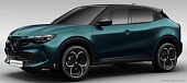 1:18 ALFA ROMEO Junior Q4 with black roof (2025), dark blue / black - RGM18005C1