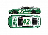 1:64 Toyota Camry #42 John Hunter Nemechek *Dollar Tree*, white/green 2025 - C422565DOTJH