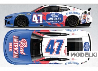 1:64 Chevrolet #47 RickyStenhouse Jr. *Real American Beer*, blue/white/red 2025 - C472565RABRT