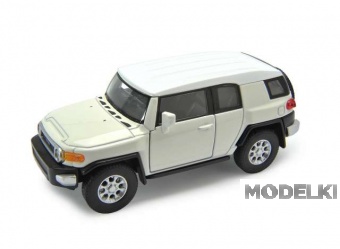 1:34 TOYOTA FJ Cruiser RHD, white - 43639w