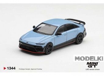 1:64 HYUNDAI Ioniq 6 N Performance, blue pearl - MGT01344-L