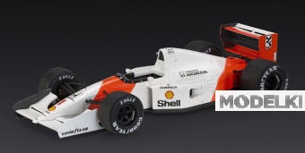 1:18 McLAREN F1 HONDA MP4/7 №1 Winner Monaco GP (1992) Ayrton Senna - GP197A