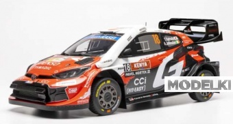 1:18 TOYOTA GR Yaris Rally1 WRC №18 Safari Rallye Kenia Toyota Gazoo Racing T.Katsuta/A.Johnston (2026) - RMC282A