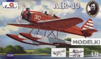 1:72 Сборная модель Советский легкомоторный самолет АИР-10 - 72239