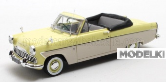 1:43 FORD Zodiac MKII 206E Cabriolet Open (1958), yellow/white - MX40603-161