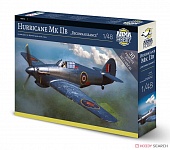 1:48 Сборная модель Hurricane Mk IIb Reconnaissance - AH40012
