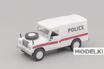 1:43 LAND ROVER Police, white - PM018