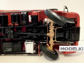 1:43 Поворотный мост для Камский 65802-87(s5) в сборе (АВД,ССМ) - MSH151