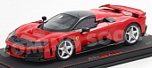 1:18 FERRARI F80 (2024) - Silver rims - con vetrina - with showcase, red - HE180054ADIE-VET