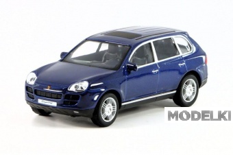 1:43 Porsche Cayenne, blue - CAR125-813048