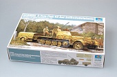 1:35 Сборная модель Немецкая ЗСУ 3.7cm Flak 43 на базе Selbstfahrlafette (Sd.Kfz.7/2) - 01527