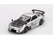 1:64 MAZDA RX-7 (FD3S) RE-Amemiya (2024), silver / black - MGT01106L