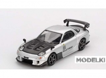 1:64 MAZDA RX-7 (FD3S) RE-Amemiya (2024), silver / black - MGT01106L