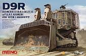 1:35 Сборная модель Бронированный бульдозер Caterpillar D9R с противокумулятивными экранами - SS-010