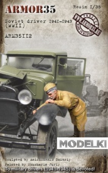 1:35 Советский военный водитель 1941-1943 - ARM35112