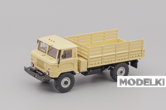 1:43 (Б/У) ГАЗ 66 бортовой, бежевый - SSM1186-X1