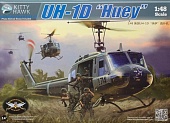1:48 Сборная модель Американский вертолет Bell UH-1D 'Huey' - KH80154