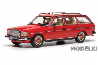 1:43 MERCEDES-BENZ E-CLASS 200TE SW Station Wagon T-MODEL (S123) TAXI (1979), red - CLC694