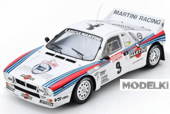 1:18 LANCIA 037 Martini Racing №9 Winner Rally Tour De Corse (1983) Markku Alen - Ilkka Kivimaki - 18S1209